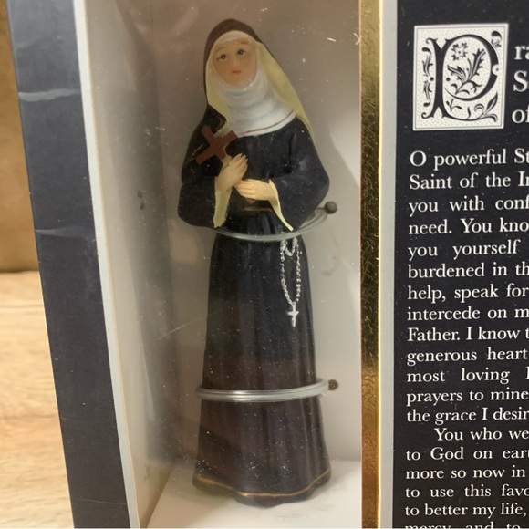 New! St Saint Rita Cascia Patroness Impossible Cases Abuse Marriage Difficulties - Picture 2 of 8